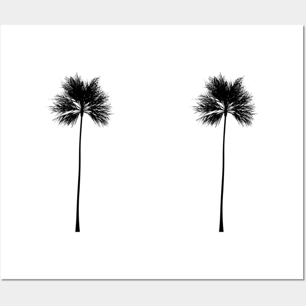 black palm trees design Wall Art by Artistic_st